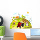 Fun Cartoon Farm Wall Decal