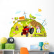 Fun Cartoon Farm Wall Decal