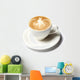 barista coffee cup isolated over white Wall Decal
