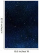 Stars in Space or Night Sky Wall Mural