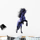 Rearing Blue Unicorn Wall Decal