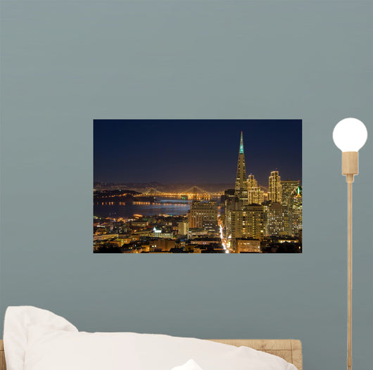 San Francisco Financial District Wall Mural