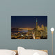 san francisco financial district at night (with ch Wall Mural