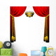 Curtain with Cyst Wall Mural