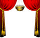 Curtain with Cyst Wall Mural