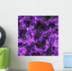 Purple neurons Wall Mural