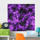Purple neurons Wall Mural