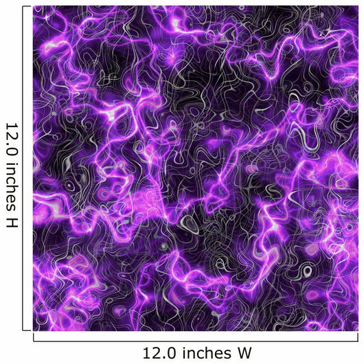 Purple neurons Wall Mural
