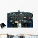 Cockpit of a Private Aircraft Wall Mural