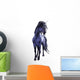 Blue Unicorn Wall Decal