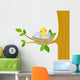 Nest with baby birds Wall Decal