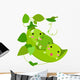 Pods of Peas Friends Wall Decal