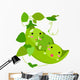 Pods of Peas Friends Wall Decal