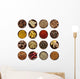 Various Spices Food Wall Decal