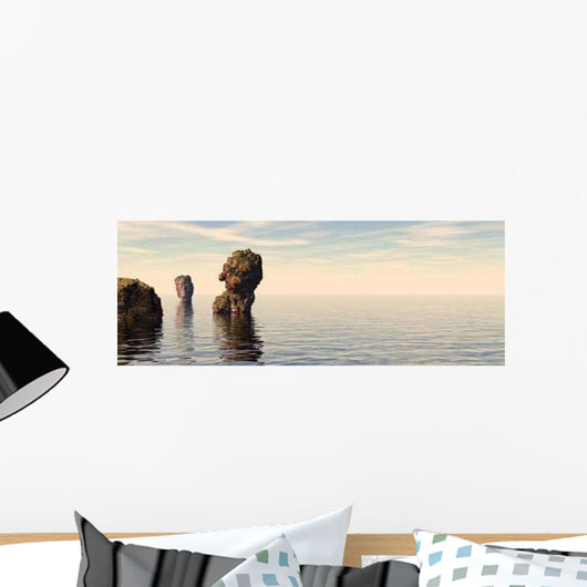 Sea Stones P Wall Decal