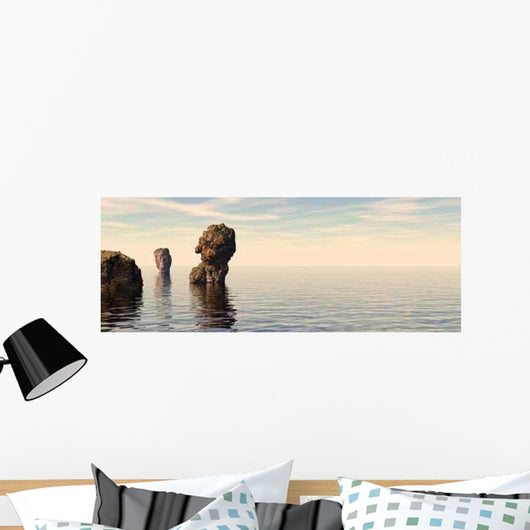 Sea Stones P Wall Decal