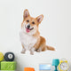 Welsh Corgi Pembroke Dog Sticking Out Tongue Wall Decal