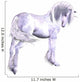 Silver Unicorn Wall Decal