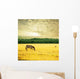 Zebra on sunrise Wall Mural