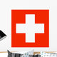 Switzerland Flag Wall Mural