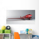 red airplane Wall Mural