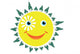 Smiling Sun Wall Mural