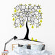 pear tree Wall Decal