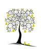 pear tree Wall Decal