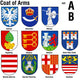 coat of arms ( ab ) Wall Decal
