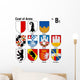 coat of arms ( b1 ) Wall Decal