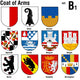 coat of arms ( b1 ) Wall Decal