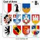coat of arms ( b1 ) Wall Decal