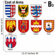 Coat of Arms ( B3 ) Wall Decal
