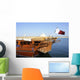 Fishing Dhow in Doha, Qatar Wall Mural