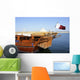Fishing Dhow in Doha, Qatar Wall Mural