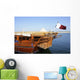 Fishing Dhow in Doha, Qatar Wall Mural