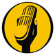vintage microphone icon Wall Decal