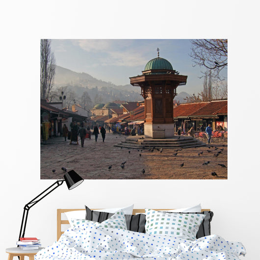 bascarsij  sarajevo Wall Mural