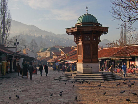 bascarsij  sarajevo Wall Mural