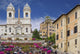 Roma Piazza Di Spagna Veduta Wall Mural