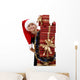 Little Girl Christmas Decoration Wall Decal