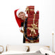 Little Girl Christmas Decoration Wall Decal