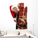 Little Girl Christmas Decoration Wall Decal