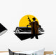 gangsters car Wall Decal