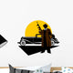 gangsters car Wall Decal