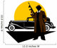 gangsters car Wall Decal