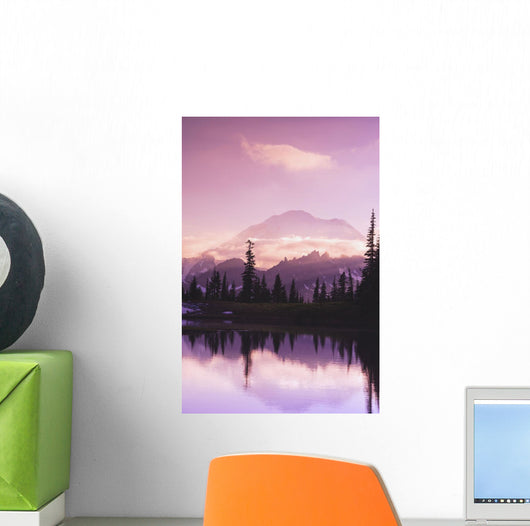 Sunset and Small Reflecting Wall Decal