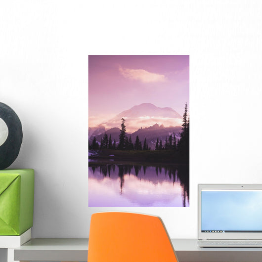Sunset and Small Reflecting Wall Decal