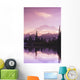 Sunset and Small Reflecting Wall Decal
