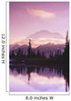 Sunset and Small Reflecting Wall Decal